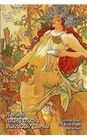 Autumn - Alfons Mucha - Notebook/Journal