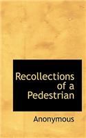 Recollections of a Pedestrian