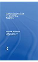 Mathematics Content for Elementary Teachers