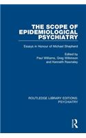 Scope of Epidemiological Psychiatry