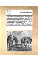 The Ladies' Own Memorandum-Book