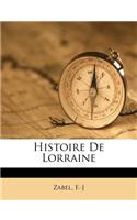 Histoire De Lorraine