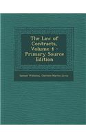 The Law of Contracts, Volume 4