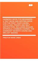 Harmony Book for Beginners