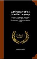 A Dictionary of the Hawaiian Language