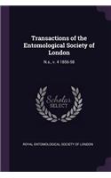 Transactions of the Entomological Society of London