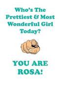 Rosa Is the Prettiest Affirmations Workbook Positive Affirmations Workbook Includes: Mentoring Questions, Guidance, Supporting You