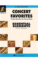 Concert Favorites Vol. 2 - Tenor Sax
