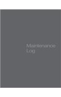 Maintenance Log