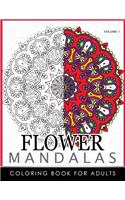 Floral Mandala Coloring Books Volume 1