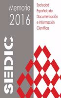 Memoria SEDIC 2016