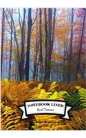 Lined Notebook - Trees: Notebook Journal Diary, 110 Lined Pages, 7 X 10