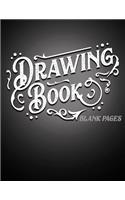 Drawing Book Blank Pages: Blank Doodle Draw Sketch Books