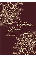 Address Book with Tabs