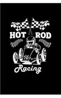 Hot rod racing: 6x9 Hot Rod - lined - ruled paper - notebook - notes