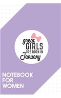 Notebook for Women