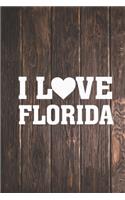 I Heart Love Florida - State Pride Journal