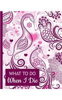 What To Do When I Die