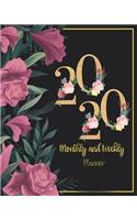 2020 Monthly and Weekly Planner: January 2020 - December 2020 Schedule Calendar Views Agenda Business Planners and Organizers for Women 2020 Appointment Notebook