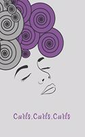 Curls, Curls, Curls Notebook