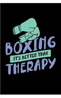 Boxing It's Better Than Therapy