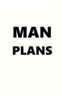 2020 Daily Planner For Men Man Plans Black Font White Design 388 Pages: 2020 Planners Calendars Organizers Datebooks Appointment Books Agendas