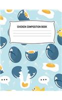 Chicken Composition Book