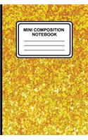 Mini Composition Notebook