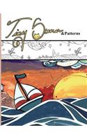 Tiny Scenes and Patterns: a coloring book(1 Tiny Scenes Coloring Books)