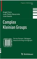 Complex Kleinian Groups