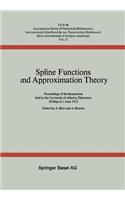 Spline Functions and Approximation Theory