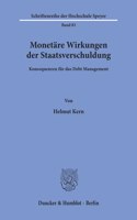 Monetare Wirkungen Der Staatsverschuldung