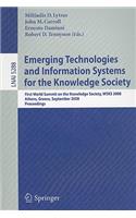 Emerging Technologies and Information Systems for the Knowledge Society