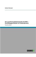 israelisch-palästinensische Konflikt - Konfliktgegenstände im Friedensprozess