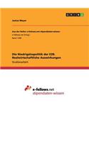 Die Niedrigzinspolitik der EZB. Realwirtschaftliche Auswirkungen
