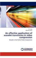 effective application of wavelet transforms in video compression