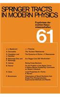 Springer Tracts in Modern Physics