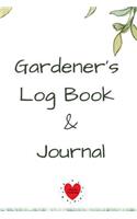 Gardener's Log Book & Journal