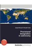 Provisional Designation in Astronomy: (English)