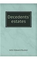 Decedents' estates: (English)