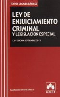 ley de enjuiciamiento criminal y legislacion especial (textos legales basicos) (Spanish Edition)