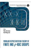 Modular Representation Theory of Finite and P-Adic Groups