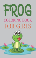 Frog Coloring Book For Girls