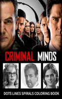 CRIMINAL MINDS Dots Line Spirals Coloring Book