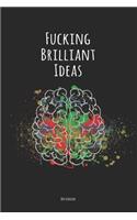 Fucking Brilliant Ideas Notebook