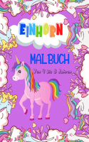 Einhorn Malbuch