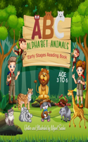 ABC Alphabet Animals: Early Stages Reading Book