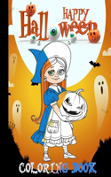Happy Halloween coloring book