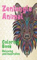 Zentangle Animal - Coloring Book - Relaxing and Inspiration