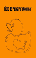 Libro de Patos Para Colorear